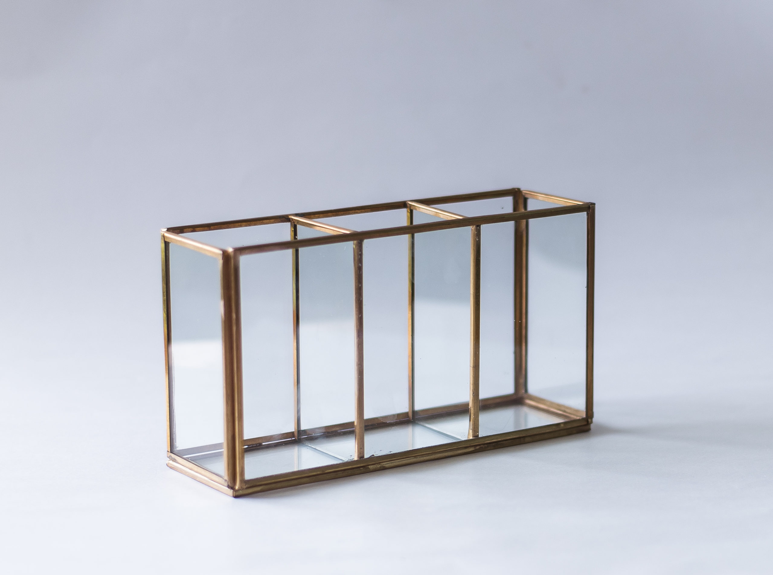 3-Compartment Tall Organiser
